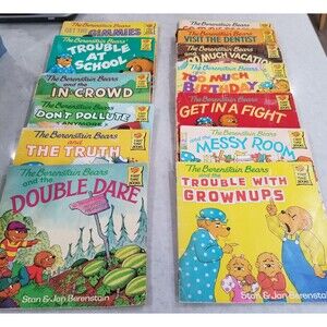Lot of 13 Berenstain Bairs books